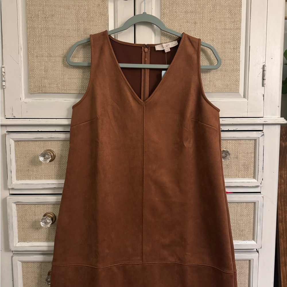 Brown Sleeveless Dress